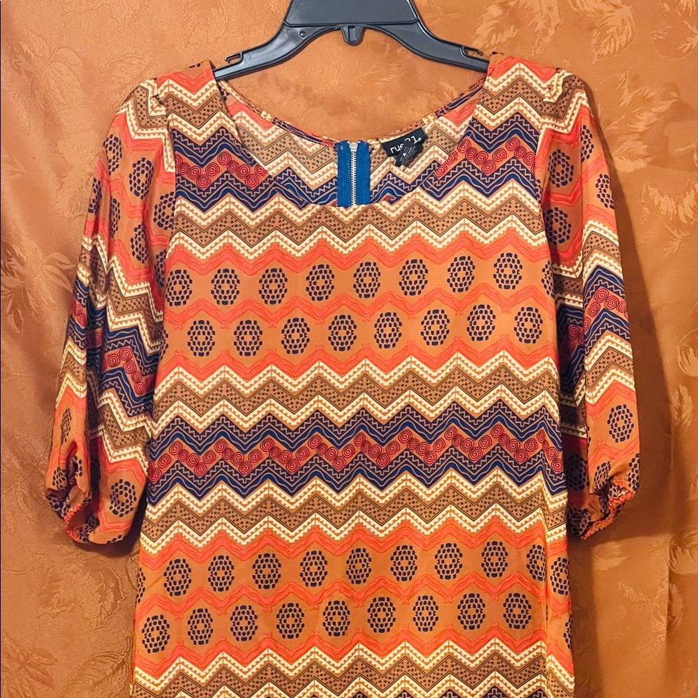 Rue 21, medium polyester, mid length dress.